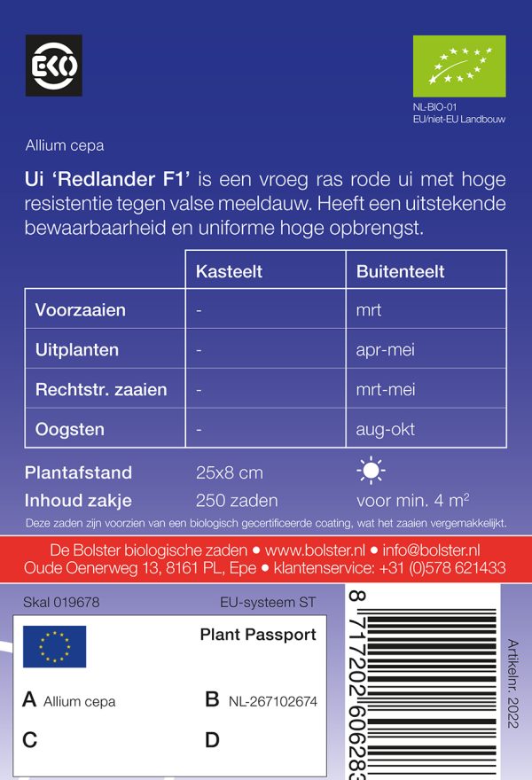 Ui 'Redlander F1' - Afbeelding 2