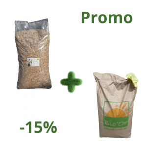 Avi'or Granenmengsel + Strow Miscanthus met Tabak