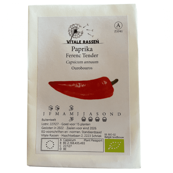 Paprika Ferenc Tender 'Buitenteelt'